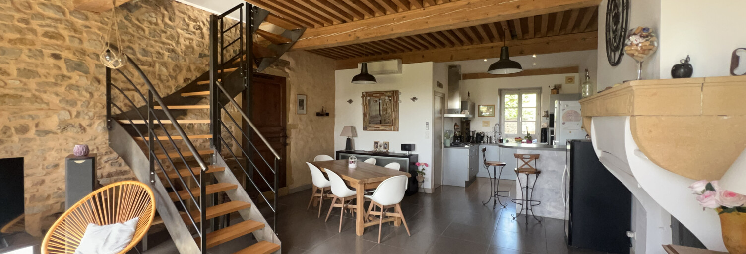 Appartement 4 Pièces 103 m² à vendre à Val d'Oingt (69620)