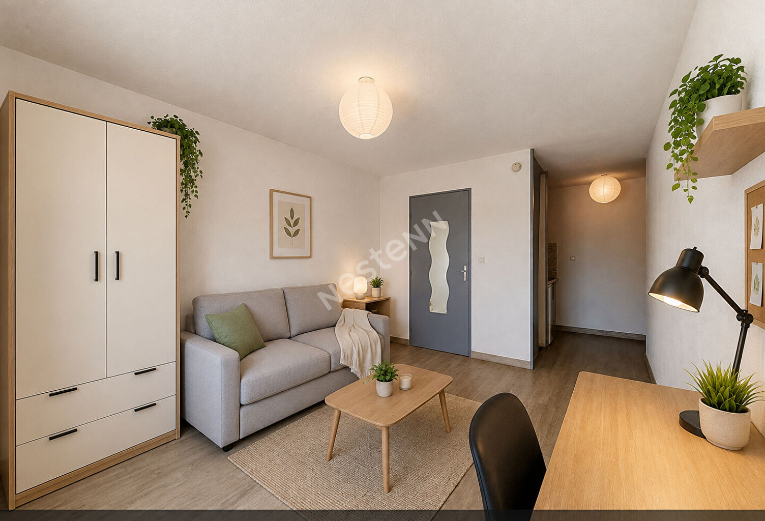 NANTES - Rond Point de Paris - Marrière - Studio au calme avec 2 stationnements — photo 1