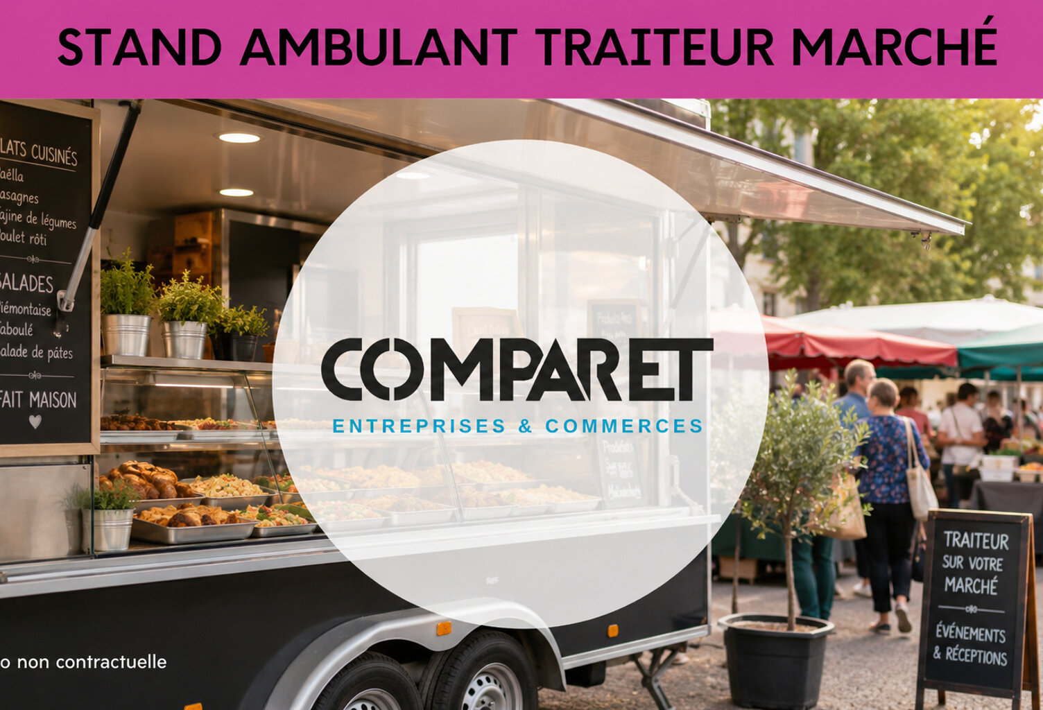 Fonds de commerce Traiteur ambulant sur marché  Aix-les-Bains (73) — photo 1