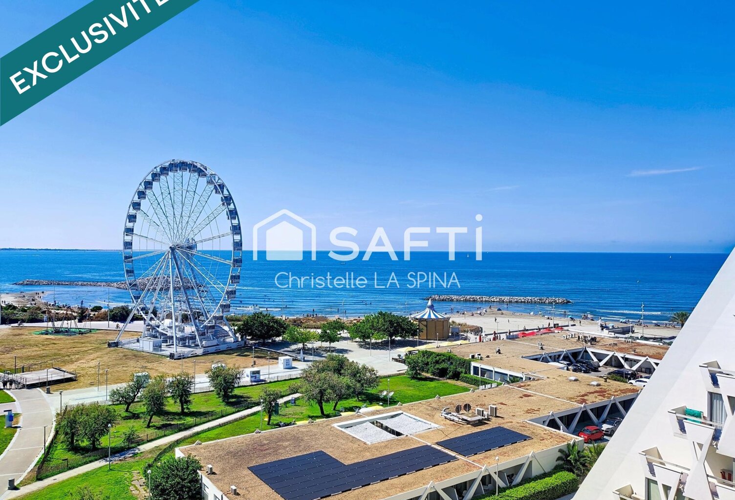 Vue mer exceptionnelle  Appartement avec accès direct à la plage et parking privatif — photo 1