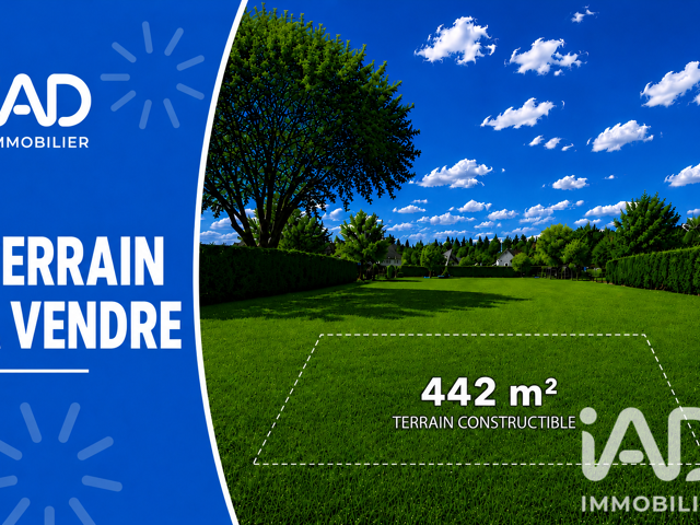 Vente Terrain à bâtir 442 m&sup2; — photo du bien