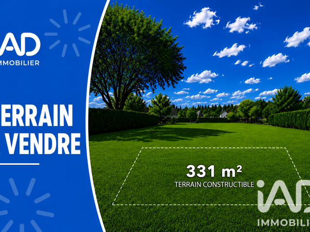 Vente Terrain à bâtir 331 m&sup2; — photo du bien