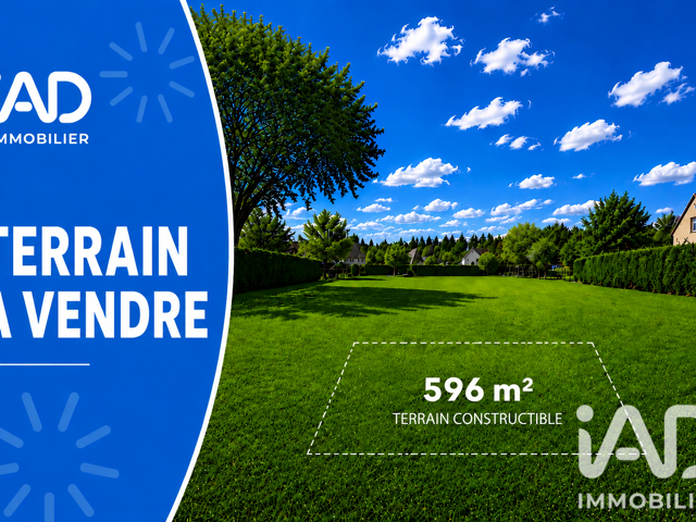 Vente Terrain 596 m&sup2; — photo du bien