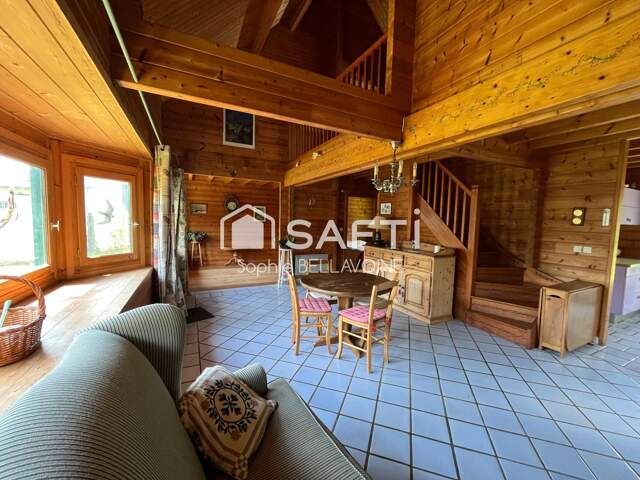 Authentique chalet, 5 pièces, grand terrain — photo du bien