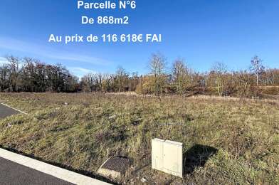 Terrain  116618 €