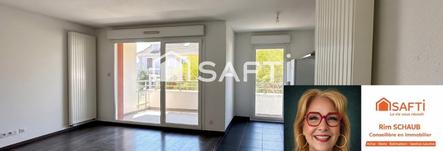 Appartement 3 Pièces 60 m² à vendre à Saint-Louis (68300)