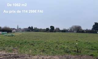 Terrain  1062 m² à vendre à Méricourt (62680)