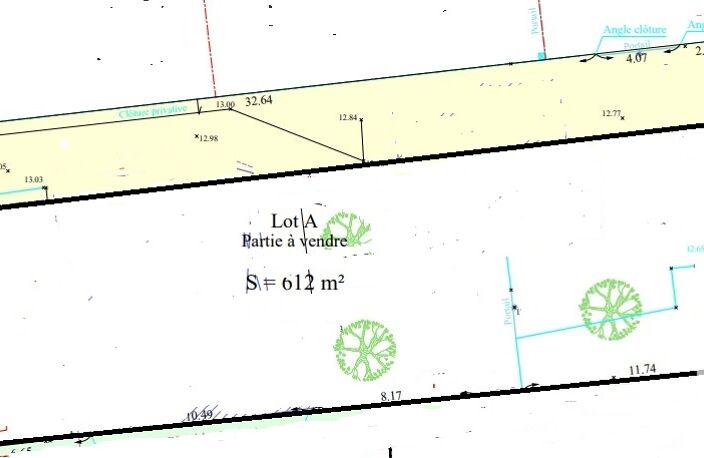 Vente Terrain à bâtir 612 m&sup2; — photo 2