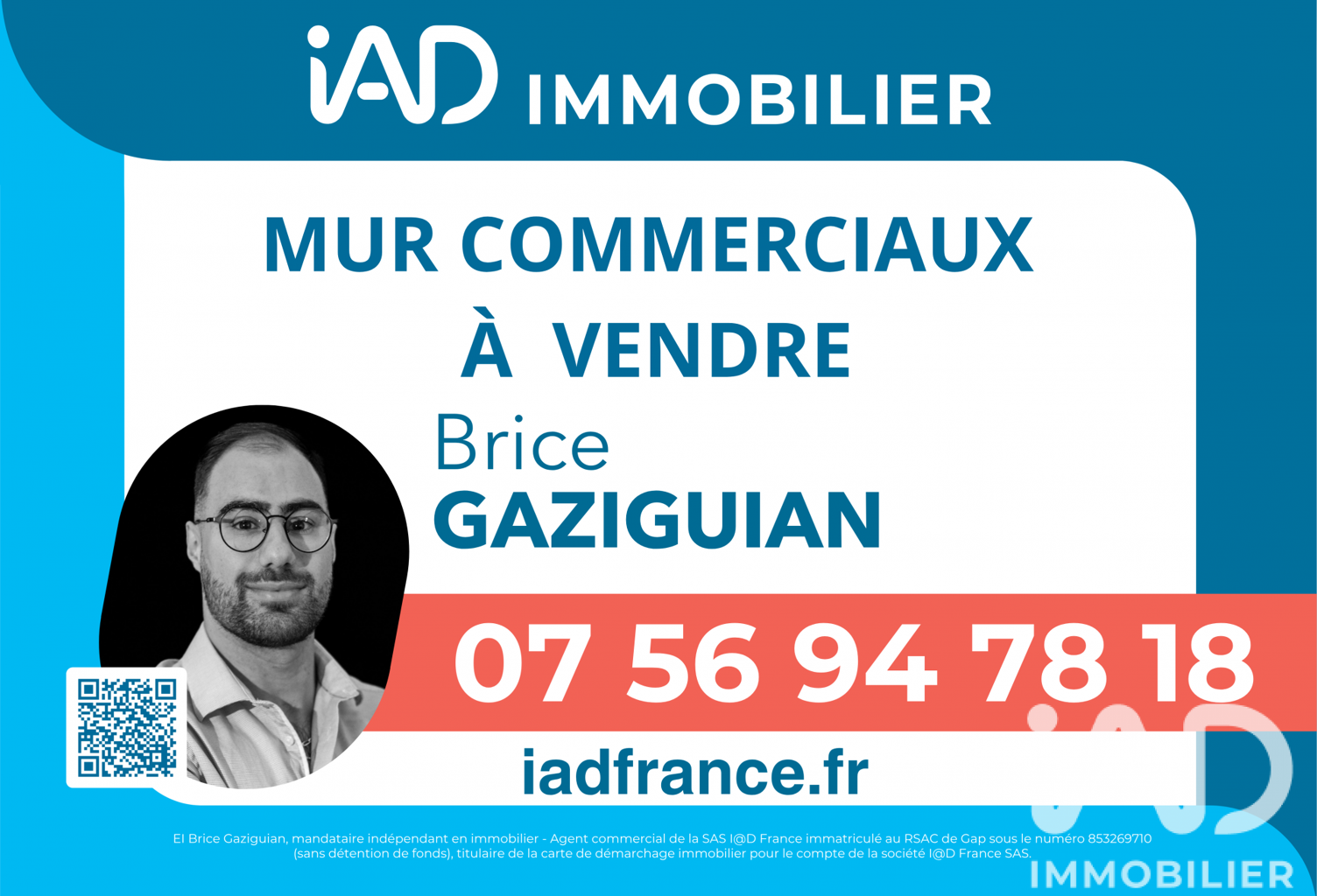 Vente Boutique/Local commercial 265 m&sup2; — photo 1