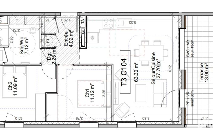 Vente Appartement 3 pièces — photo 4