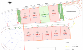 Terrain  923 m² à vendre à Saint-Florent-sur-Cher (18400)
