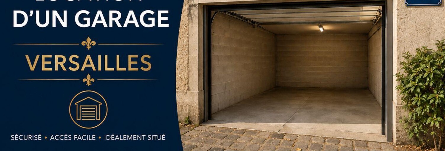 Garage  10 m² à louer à Versailles (78000)