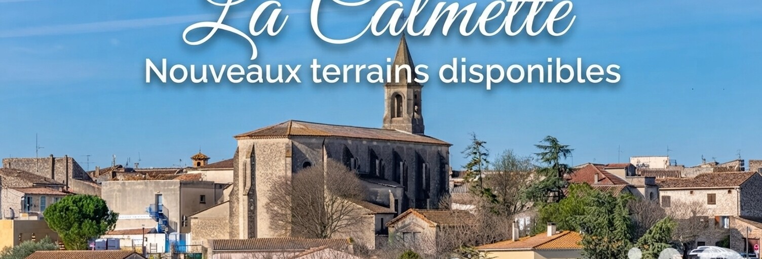 Terrain  350 m² à vendre à La Calmette (30190)