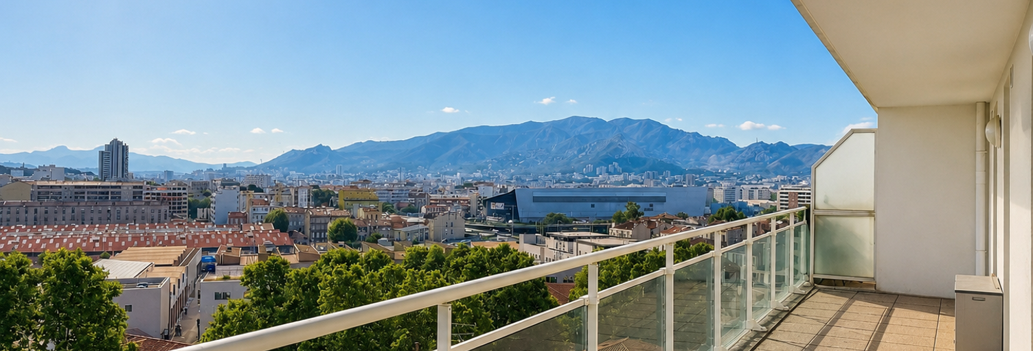 Appartement 3 Pièces 60 m² à louer à Marseille 6 (13006)