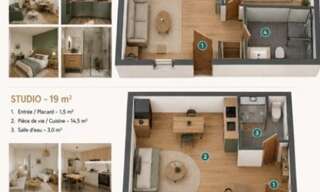Appartement 2 Pièces 48 m² à vendre à Villeurbanne (69100)