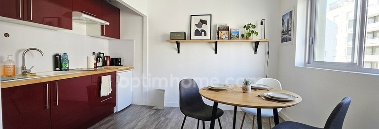 Appartement 1 Pièce 28 m² à vendre à Villeurbanne (69100)