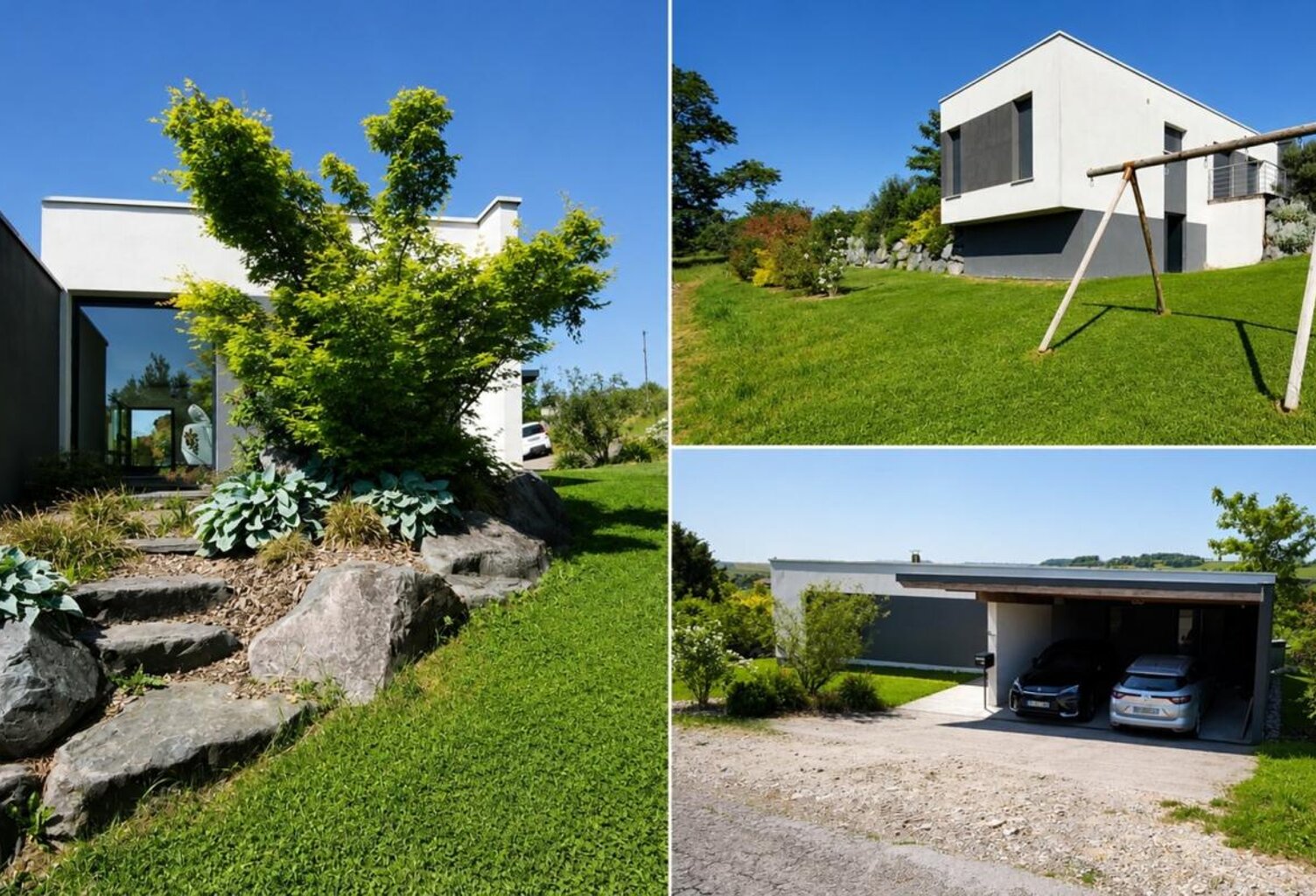 En exclusivité – Maison d’architecte récente à Gugney-aux-Aulx – 329 000 € — photo 1