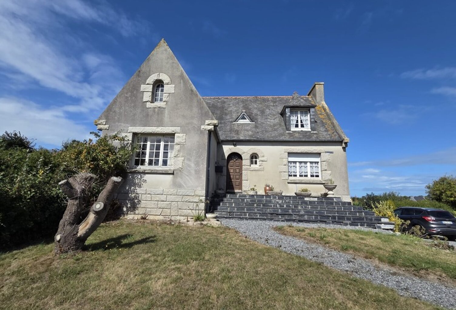 Plougoulm- Maison néo-bretonne à proximité de la mer – Terrain de 2000 m² avec verger — photo 1