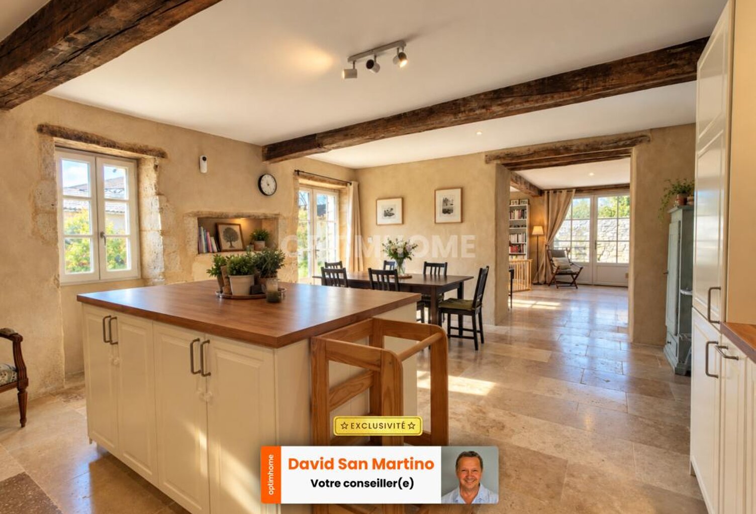 Authentique maison en pierre rénovée – 157 m² – Charme, confort et campagne gersoise — photo 1