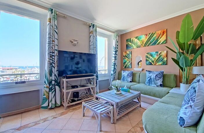 VENTE APPARTEMENT CANNES BANANE - SUPERBE VUE PANORAMIQUE — photo 2