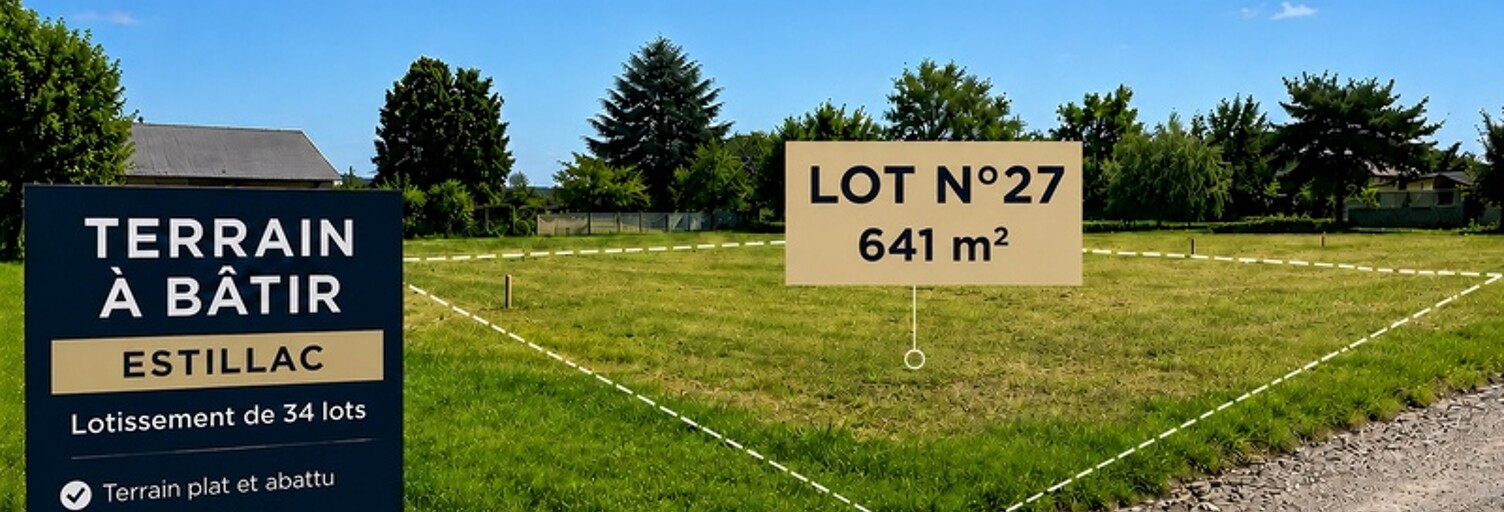 Terrain  641 m² à vendre à Estillac (47310)