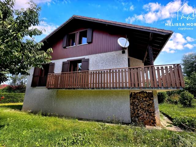 Maison familiale avec terrain de 1100 m2 à vendre 5 pièces, secteur recherché de VINCY à LA BALME DE SILLINGY (74) - FORT POTENTIEL — photo du bien