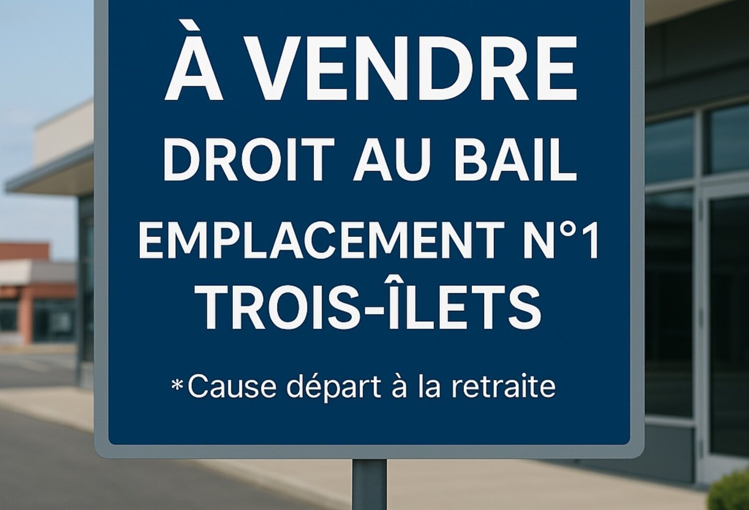 Local commercial - Bail à céder  LES TROIS ILETS (972) - Rez de chaussée - 39m2 - Vitrines - Emplacement de 1er ordre — photo 1