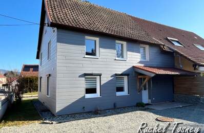 Dpt Territoire de Belfort (90), à vendre ANJOUTEY Maison mitoyenne T4 avec cour, sur terrain de 235m² — photo du bien