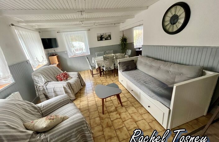 Dpt Territoire de Belfort (90), à vendre ANJOUTEY Maison mitoyenne T4 avec cour, sur terrain de 235m² — photo 2
