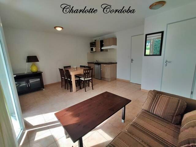 Appartement 3 pièces meublé dans résidence de tourisme sans bail commercial BARBASTE (47) — photo du bien