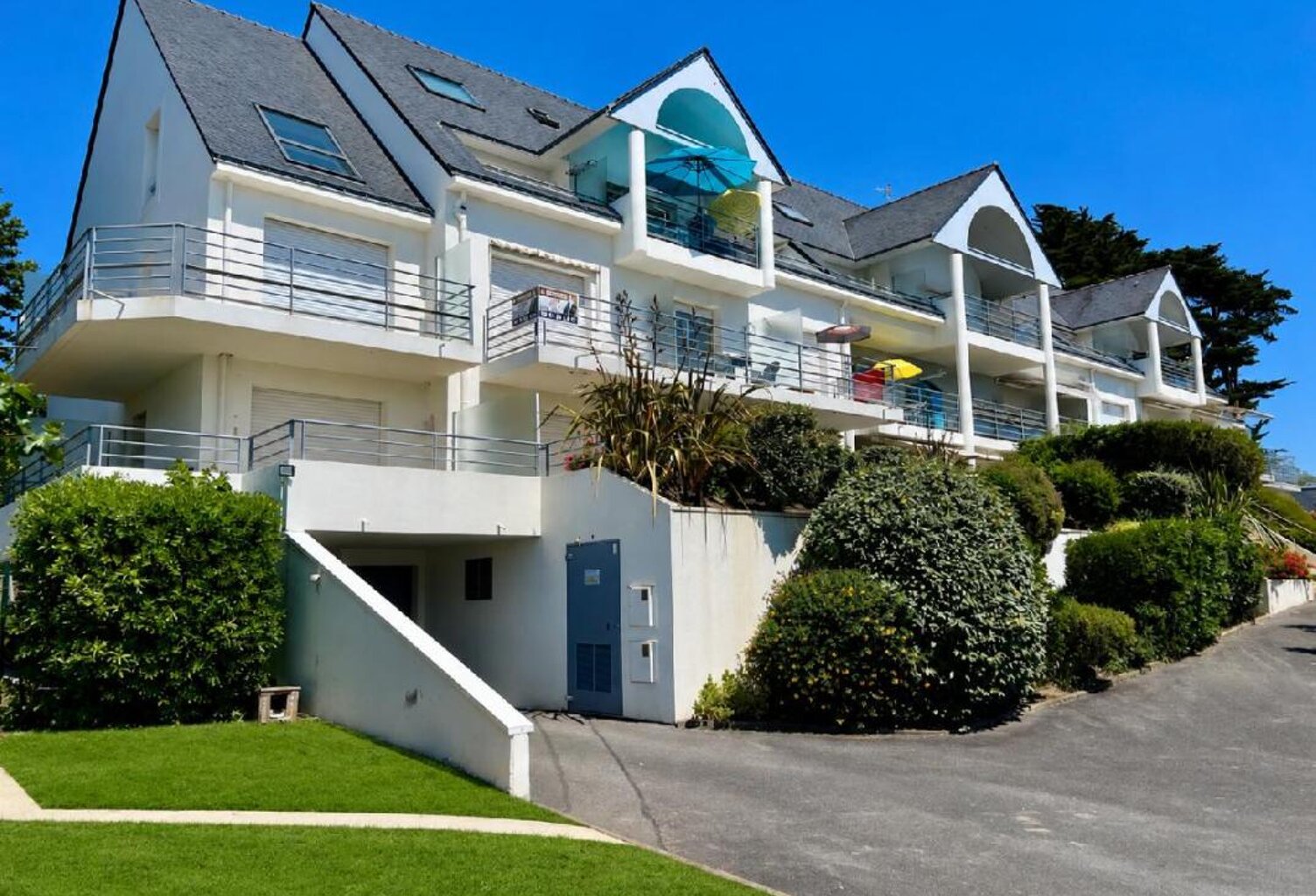 Plage Bonne Source à 200 m, petit cocon de 22,4 m² premier étage. Vue échappée mer — photo 1