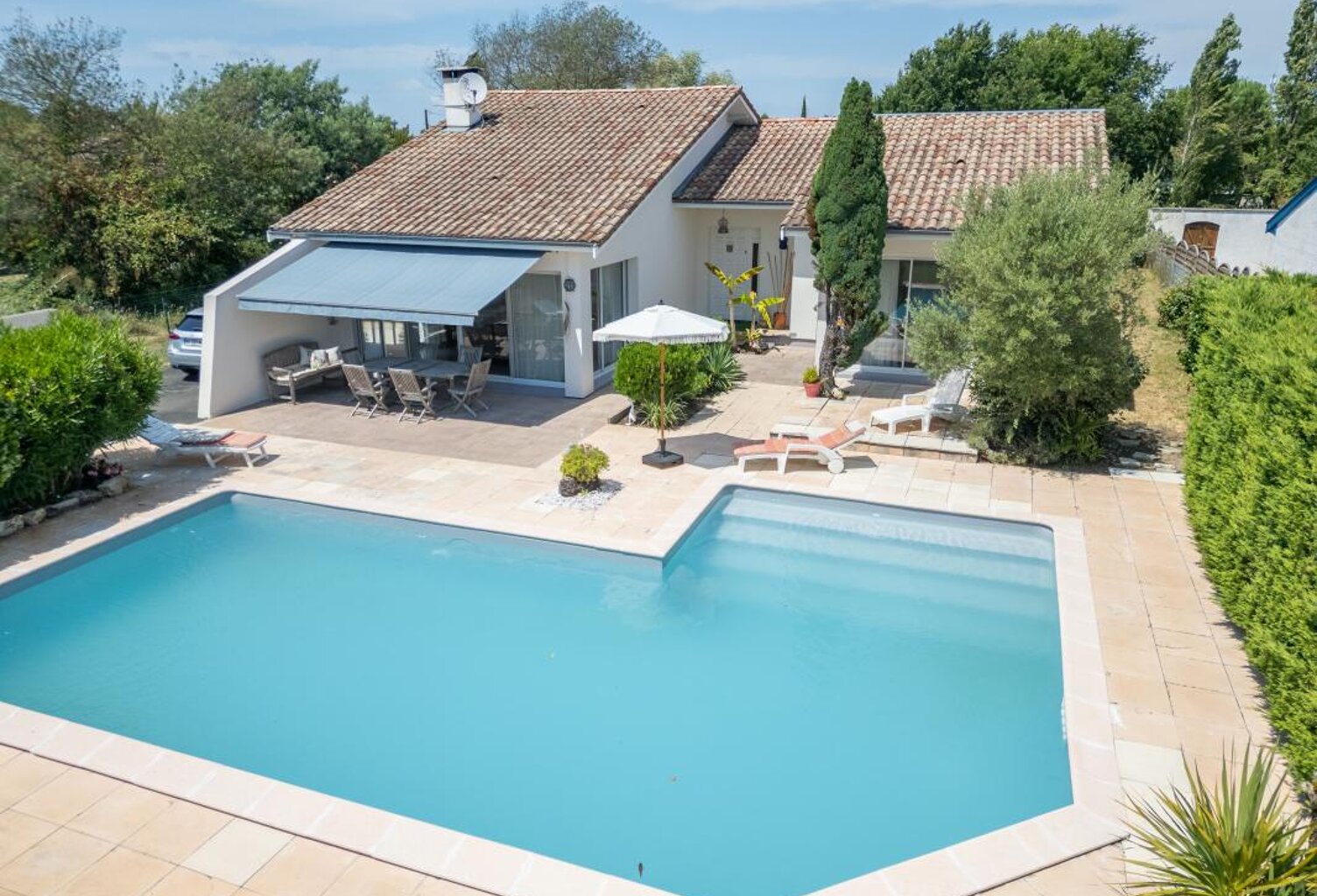 Maison d’architecte lumineuse avec piscine – Gujan-Mestras – 155 m² sur plus de 1100 m² de terrain 🌳 — photo 1