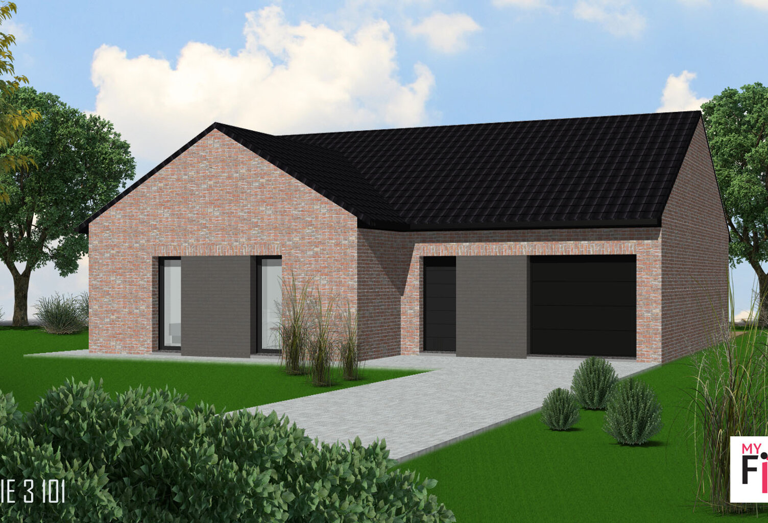 Vente maison 5 pièces 100 m² Beuvry (62660) — photo 1