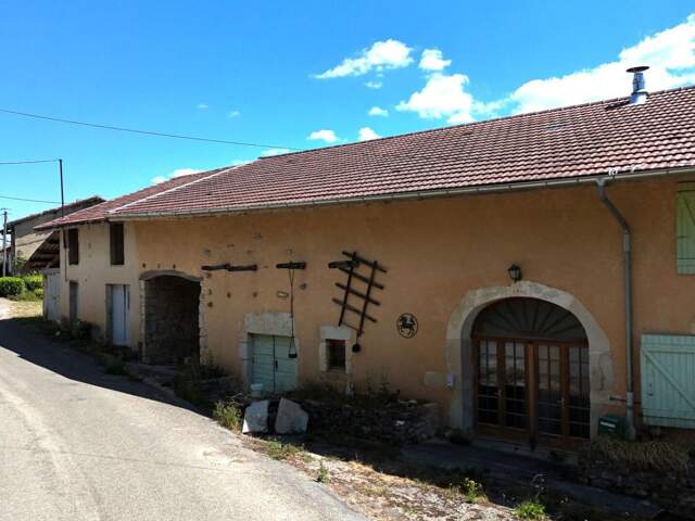 Maison en pierres, à  finir de rénover - avec belle vue -  Vosbles-Valfin (Chavagna) — photo du bien