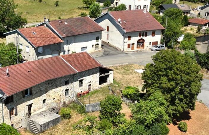 Maison en pierres, à  finir de rénover - avec belle vue -  Vosbles-Valfin (Chavagna) — photo 5