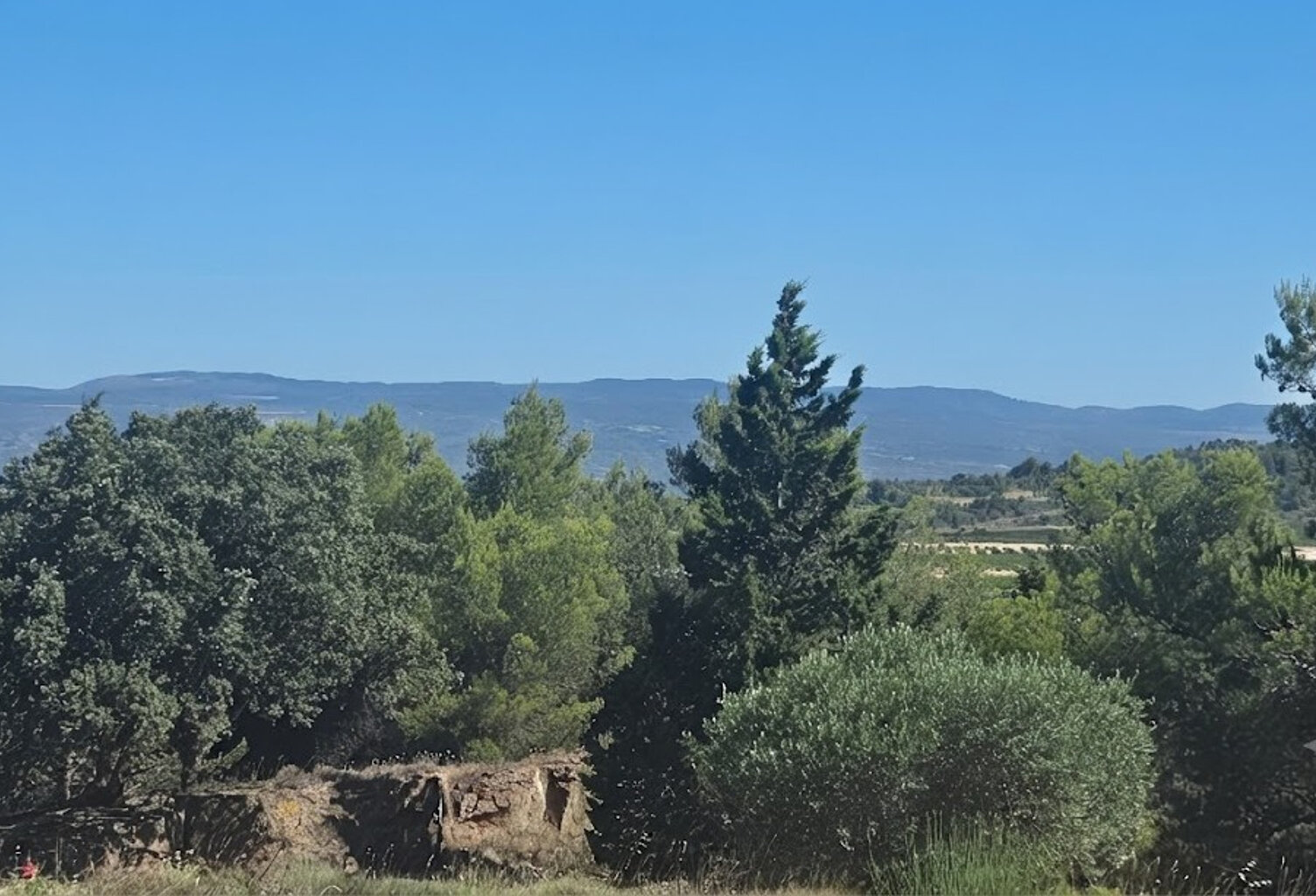 ESCALES ,10 mn de LEZIGNAN , TERRAIN VIABILISE 1340 m2 — photo 1