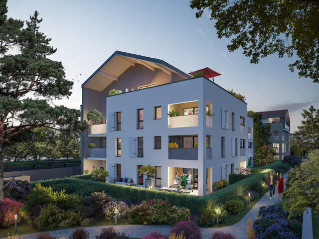 Appartement Thonon Les Bains 3 pièce(s) 72.03 m2 — photo du bien