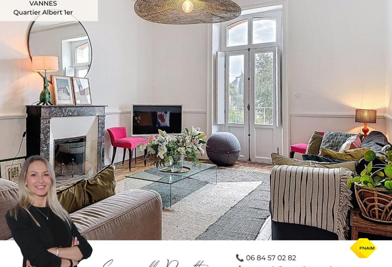 VANNES Albert 1er · Demeure de caractère · 200 m² · Jardin clos plein Sud — photo 1