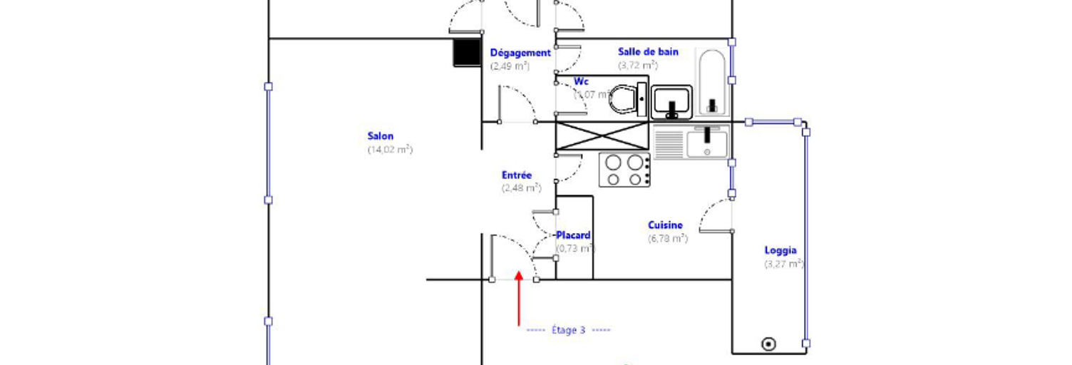 Appartement 4 Pièces 60 m² à louer à Marseille 10 (13010)