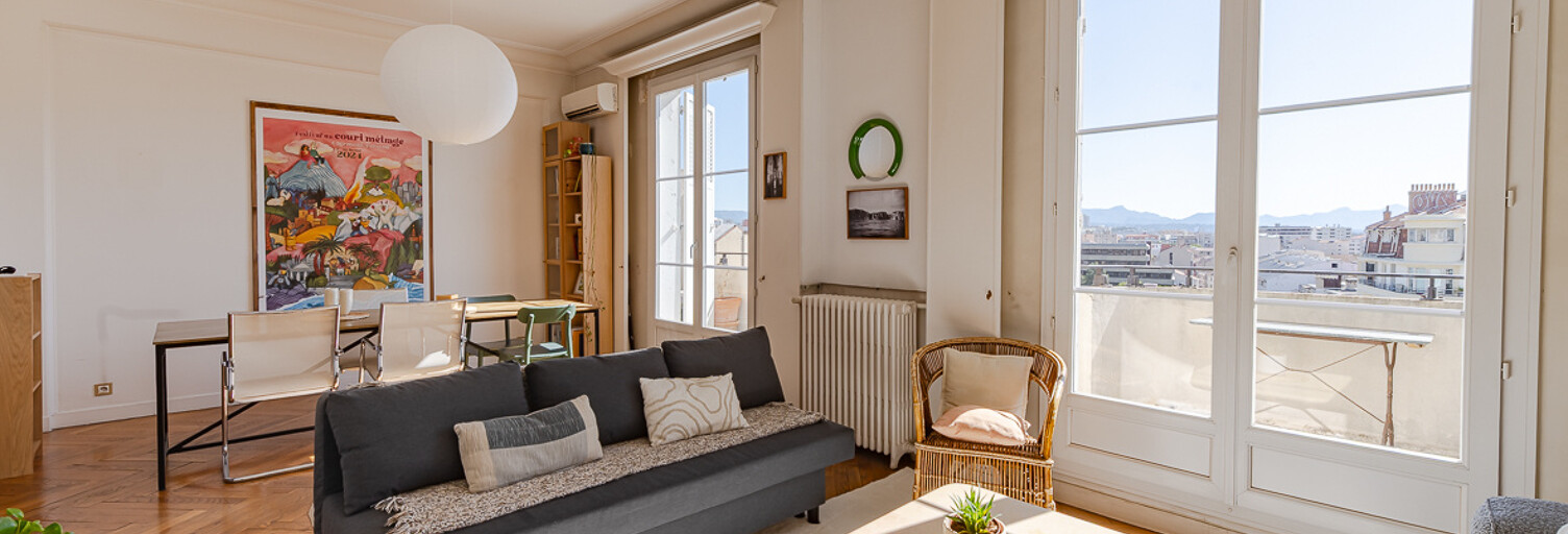 Appartement 3 Pièces 78 m² à vendre à Marseille 8 (13008)