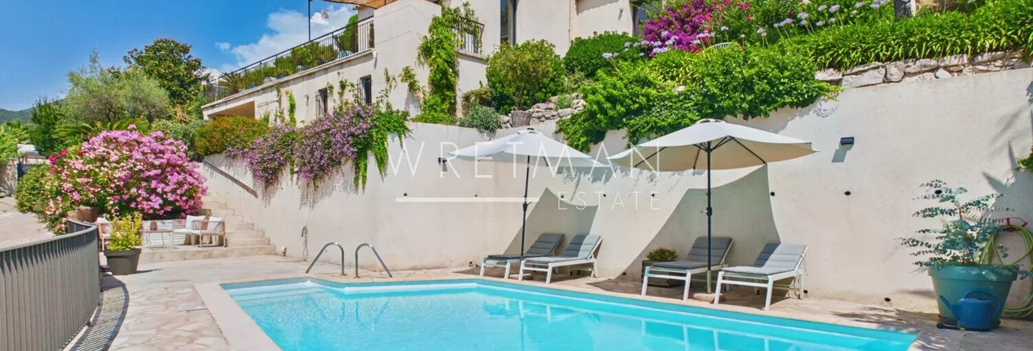 Maison 7 Pièces 223 m² à vendre à Tourrettes-sur-Loup (06140)