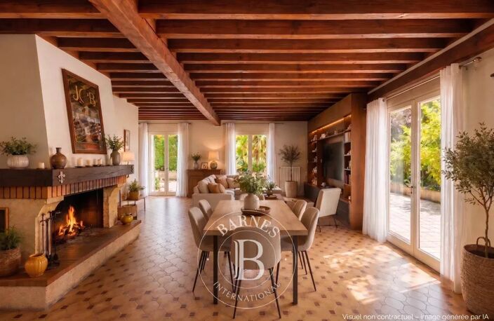 COLLONGES AU MONT D'OR - maison 215m² - terrain 1561m² -4 chambres - Piscine - Garage - sous-sol 65 m² — photo 5