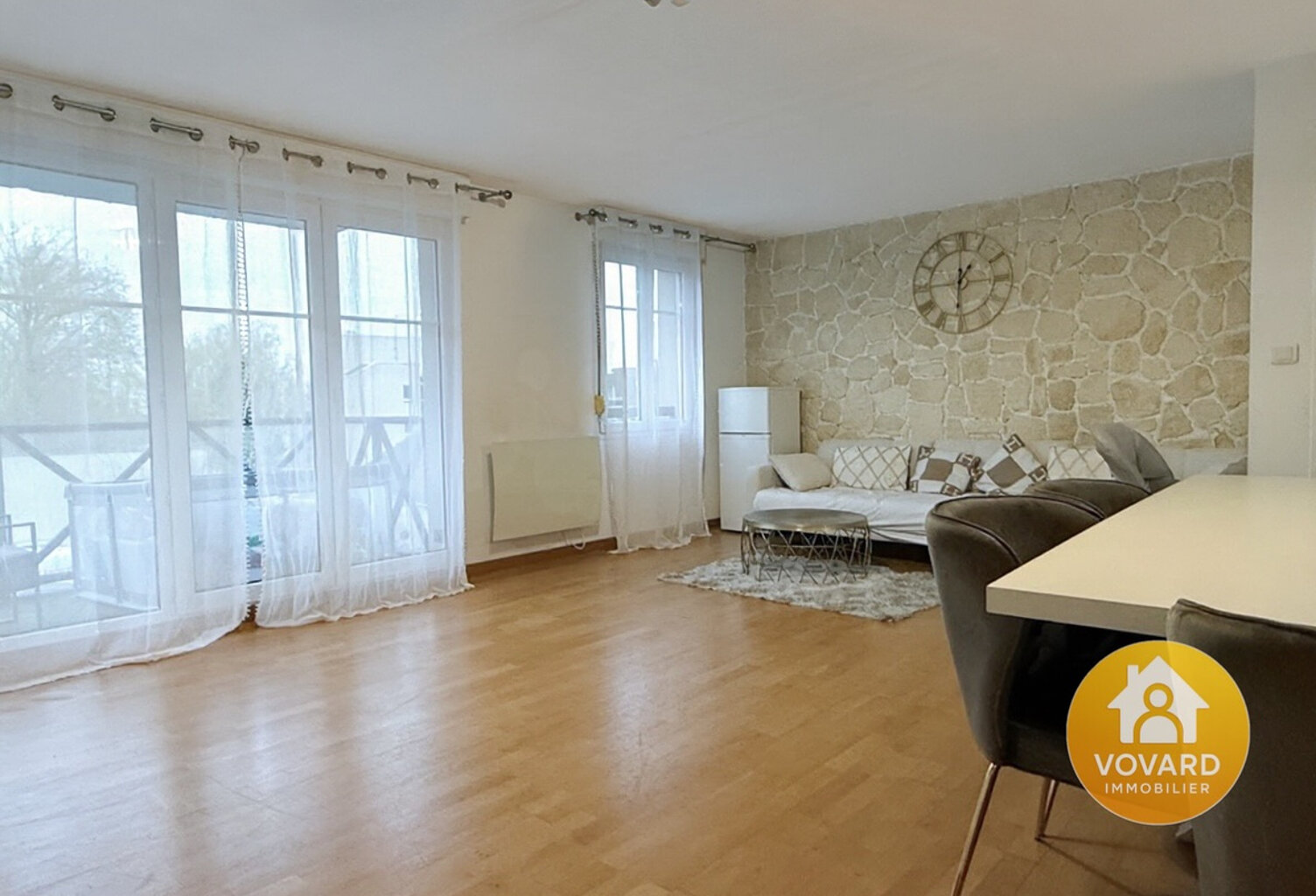 Appartement F4 vendu loué -  2 chambres en centre ville — photo 1
