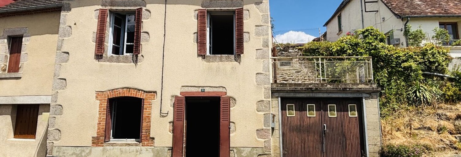 Maison 4 Pièces 57 m² à vendre à Boussac (23600)