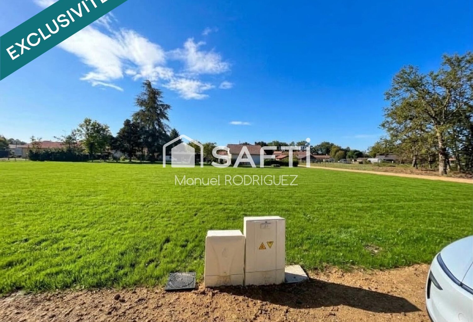 Terrain constructible de 1152m2 Moustey — photo 1