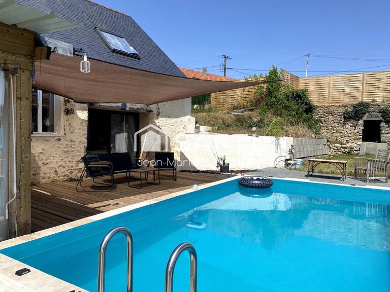 belle longère restaurée avec piscine et étang et dépendance — photo 1