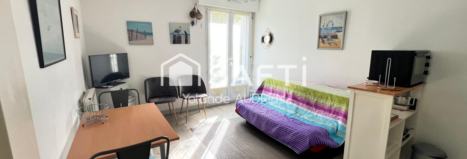 Appartement 1 Pièce 22 m² à vendre à Le Pouliguen (44510)