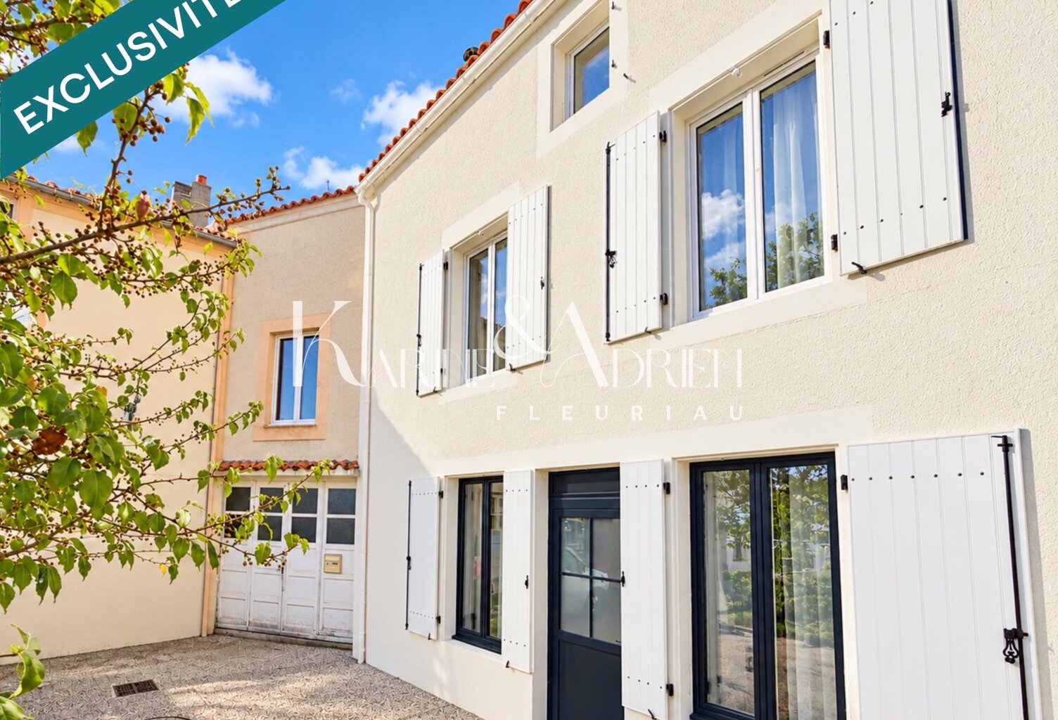 Maison de ville : 6 chambres, piscine et jardin — photo 1