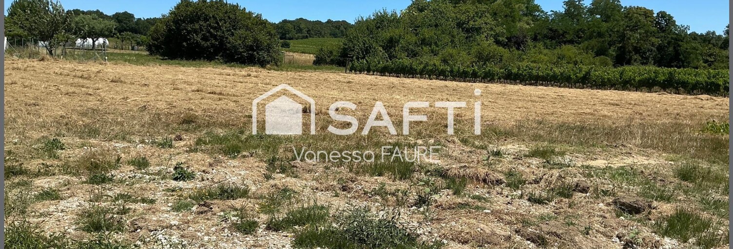 Terrain  586 m² à vendre à Targon (33760)