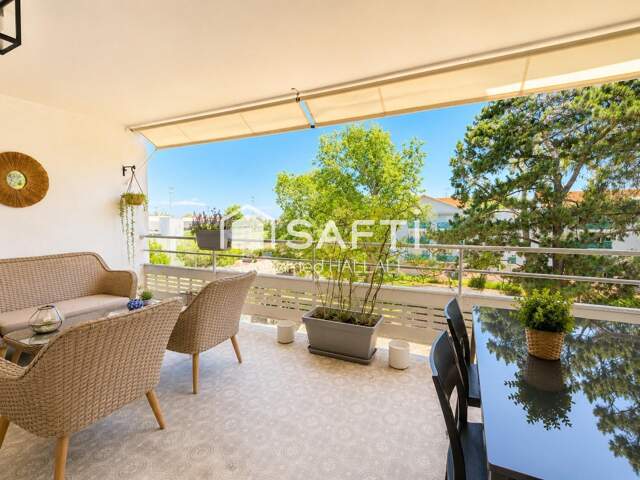 Apt 48 m² à Arcachon : calme, terrasse et parking — photo du bien
